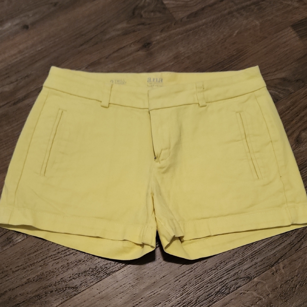 A.n.a. Yellow Shorts Tailored Crisp Summer